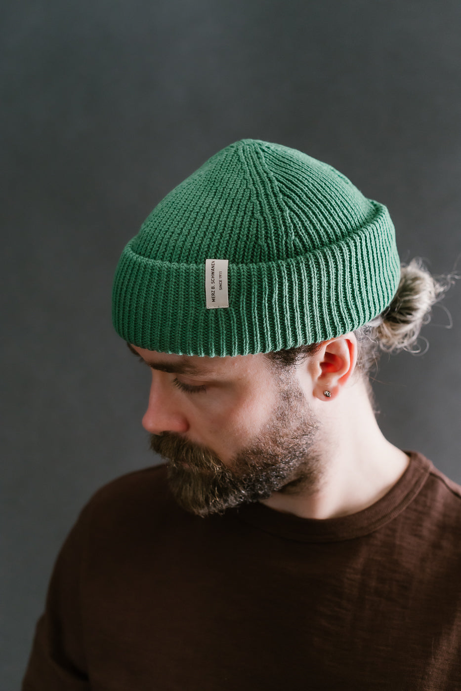 KBN01.46 - Organic Cotton Beanie - Grass