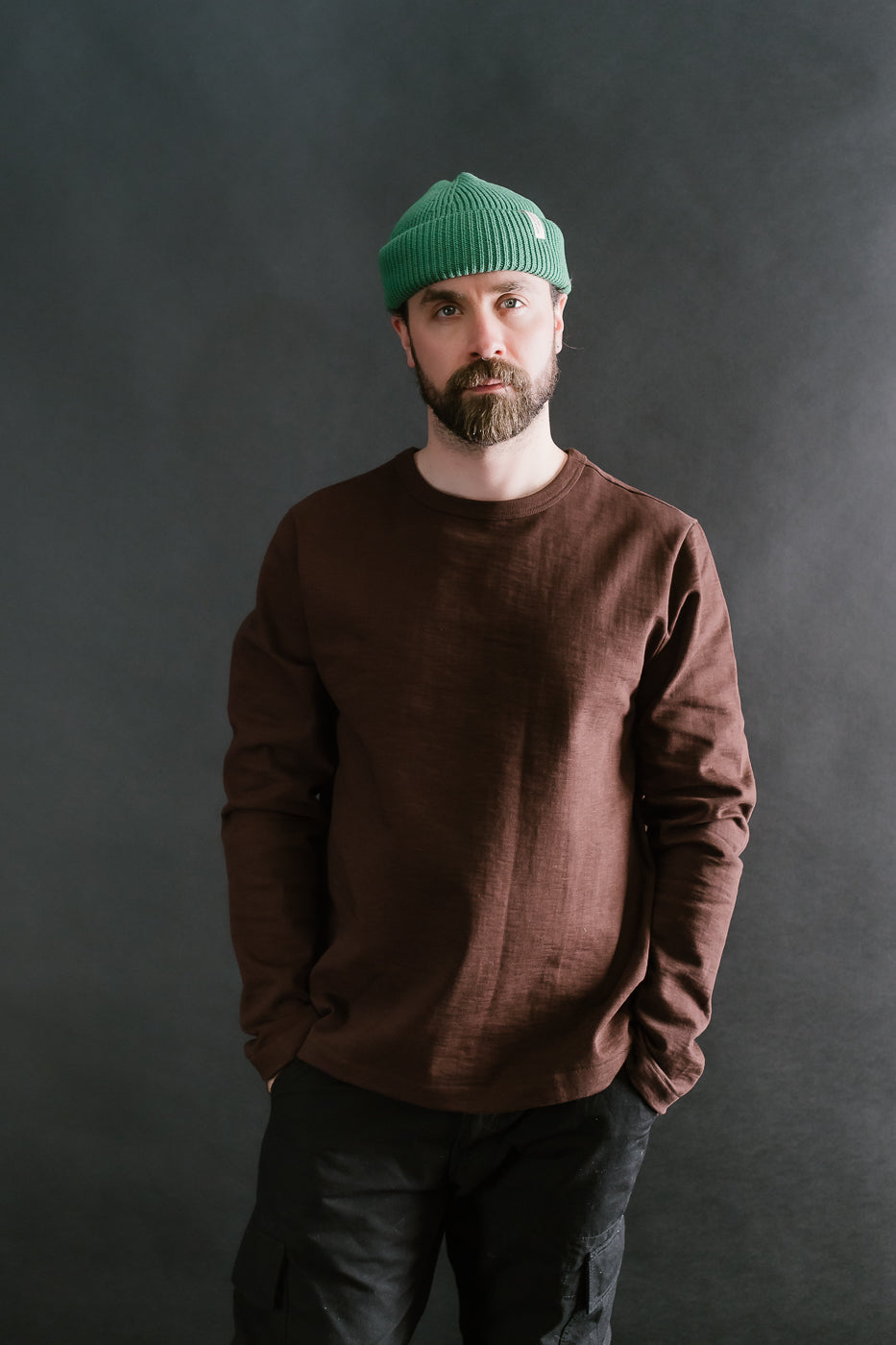 KBN01.46 - Organic Cotton Beanie - Grass