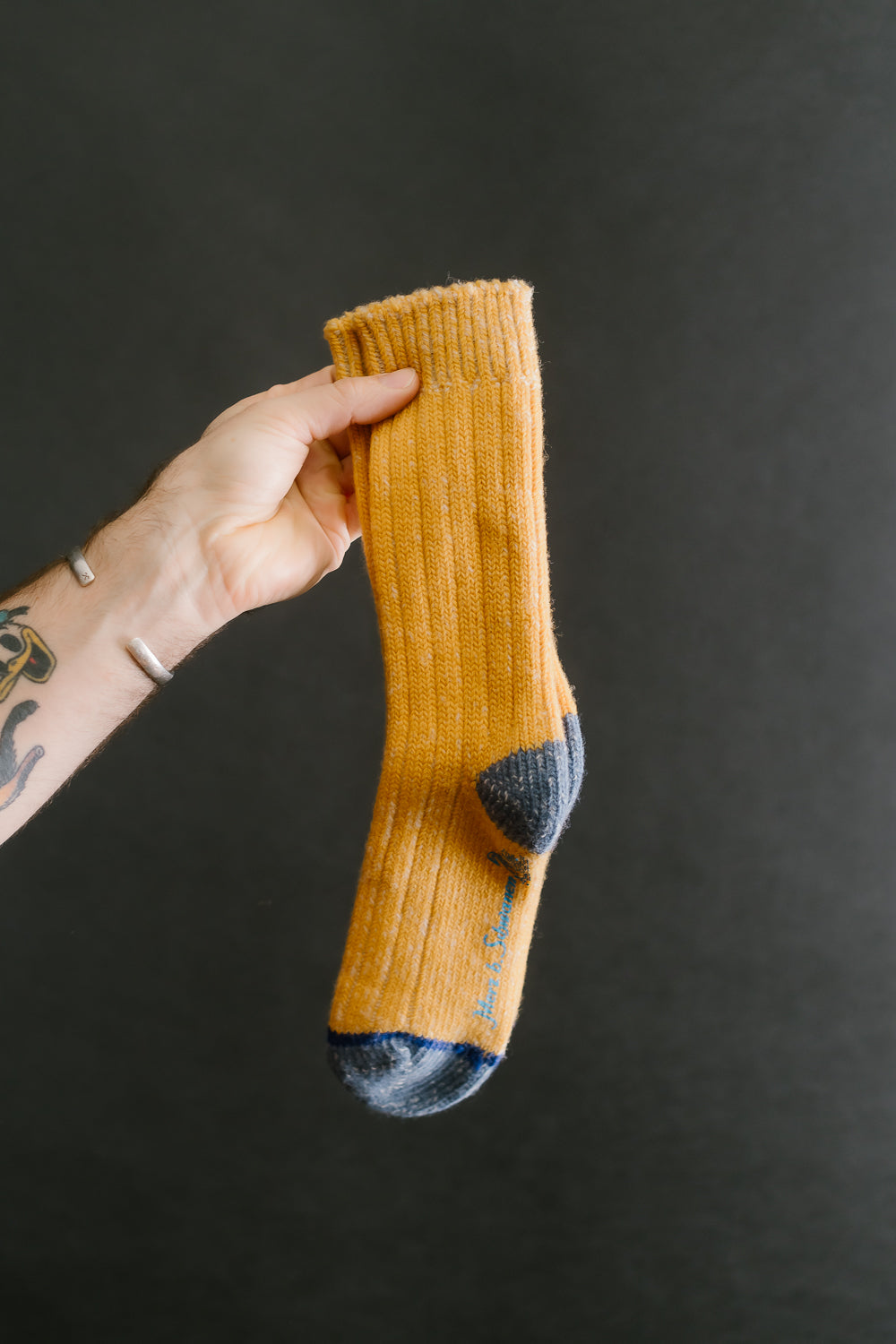 MW72.20502 - Extra Fine Merino Wool Socks - Honey, Nature Melange