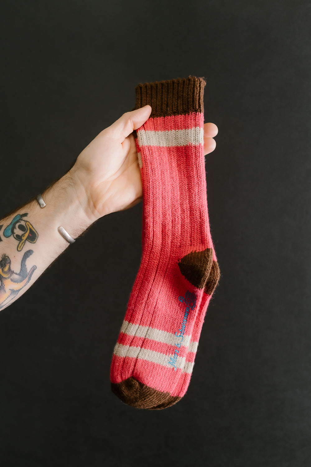 MW74.355 - Extra Fine Merino Wool Socks - Raspberry