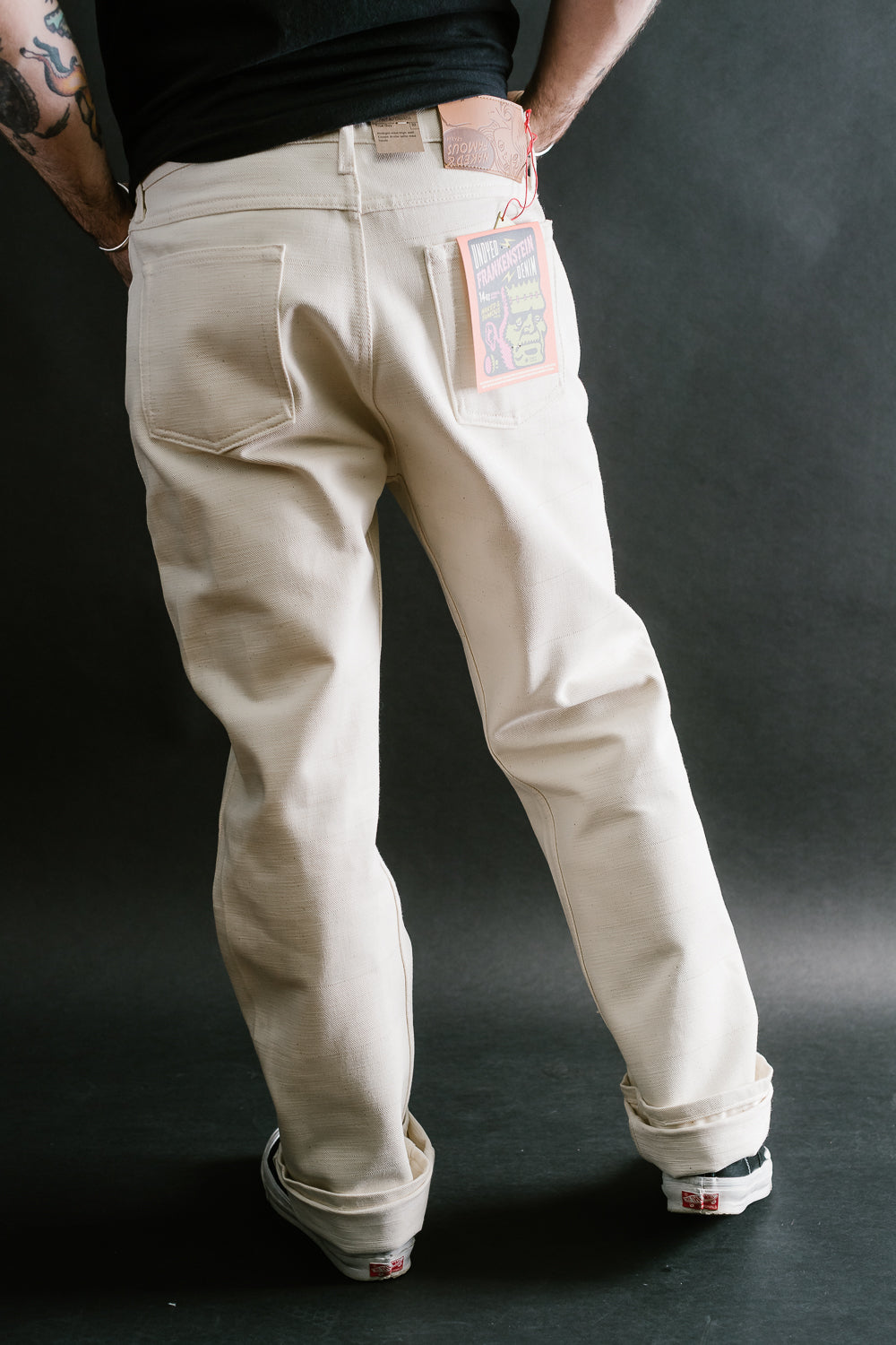 14oz - Undyed Frankenstein Denim - True Guy