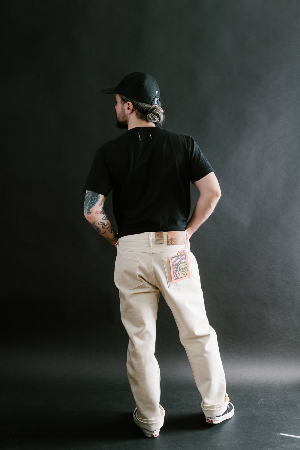 14oz - Undyed Frankenstein Denim - True Guy