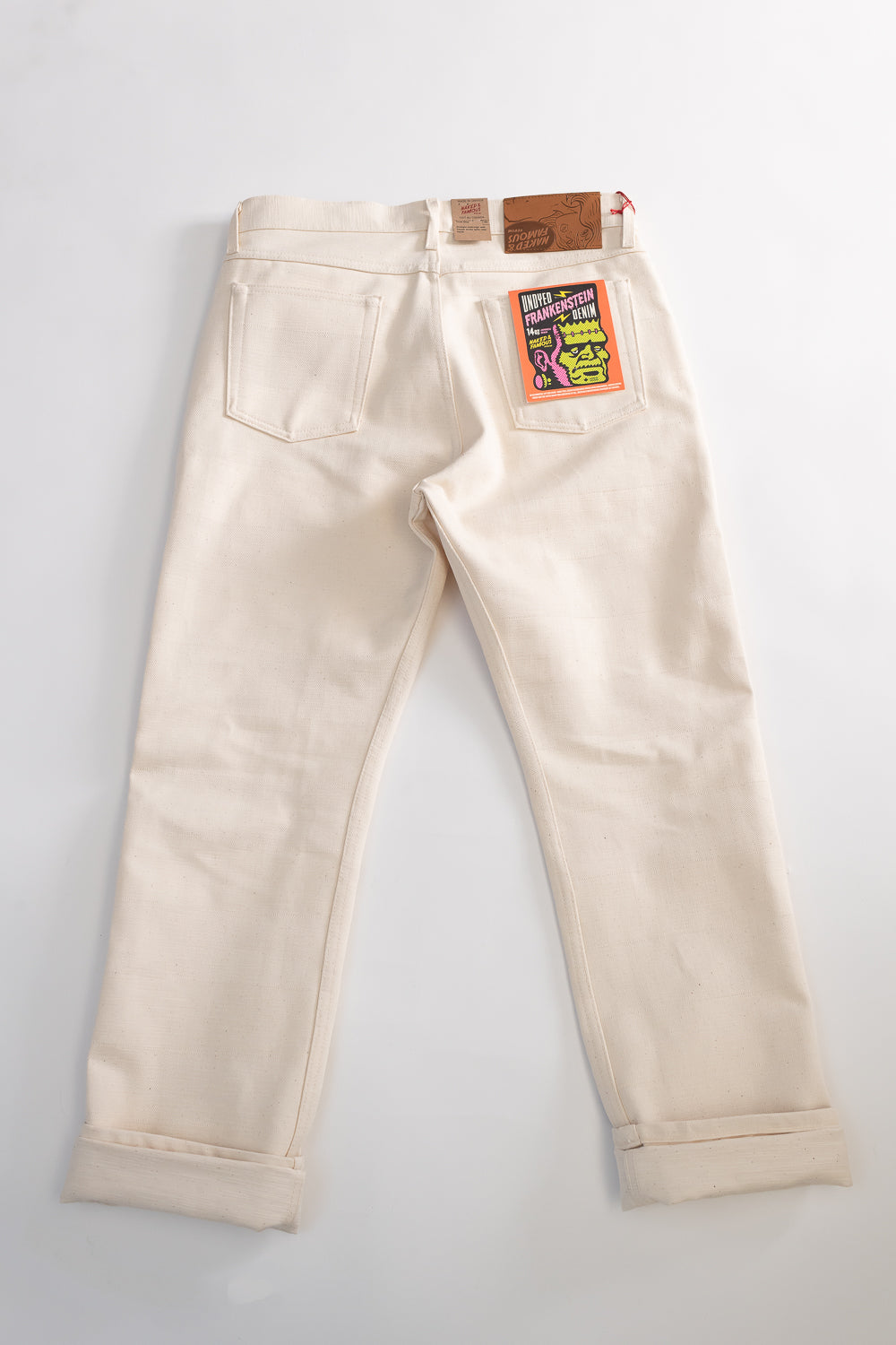 14oz - Undyed Frankenstein Denim - True Guy