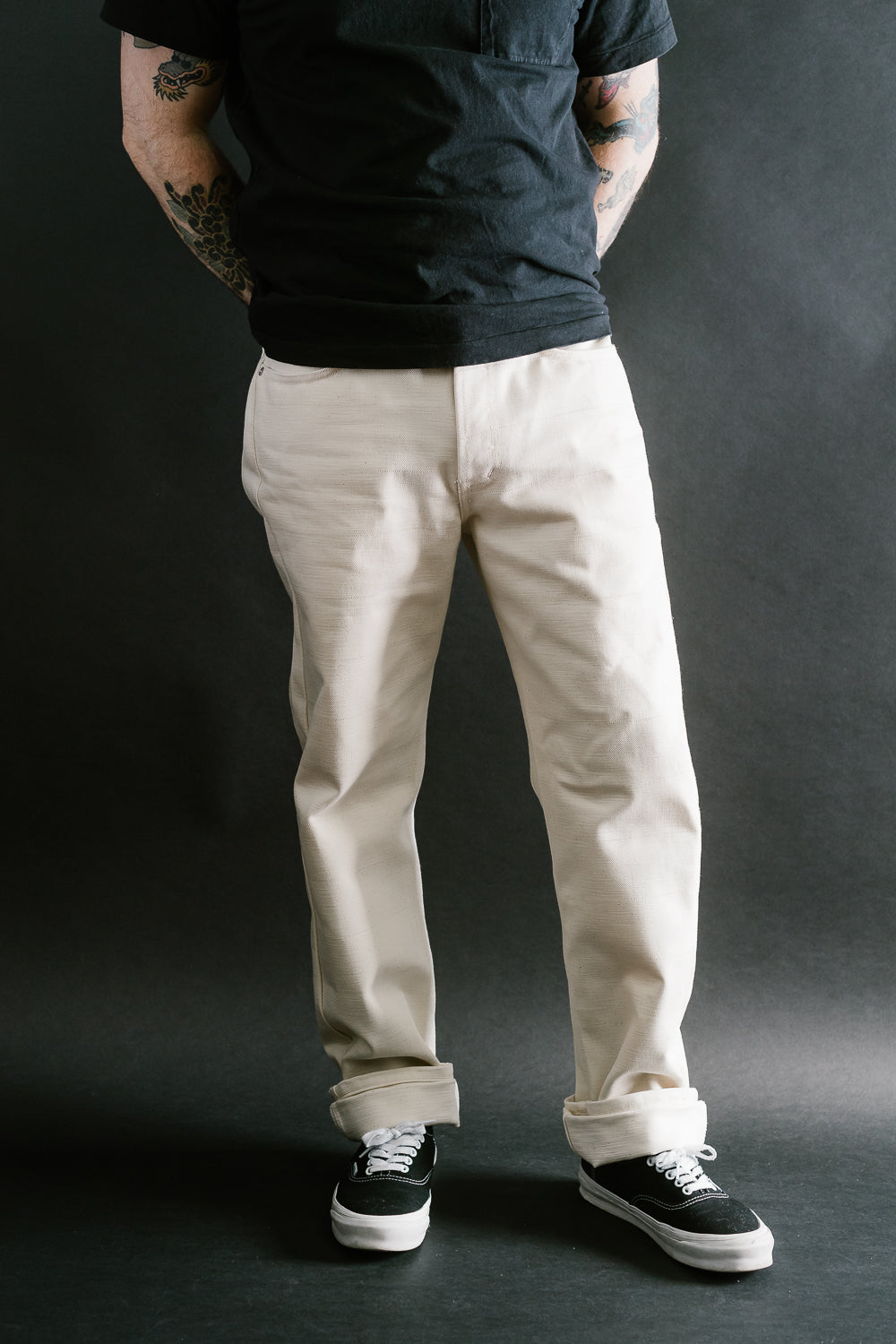 14oz - Undyed Frankenstein Denim - True Guy