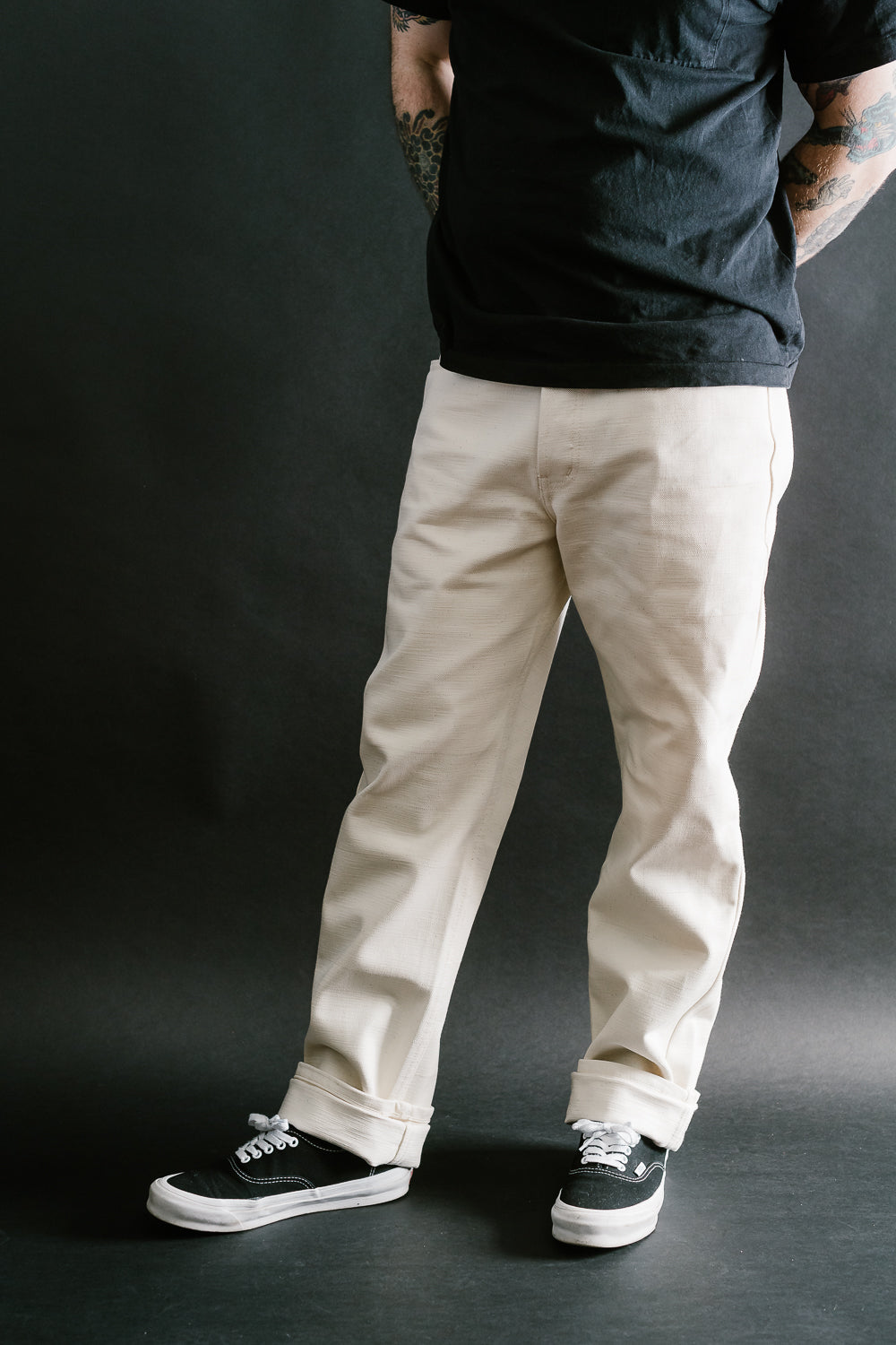 14oz - Undyed Frankenstein Denim - True Guy