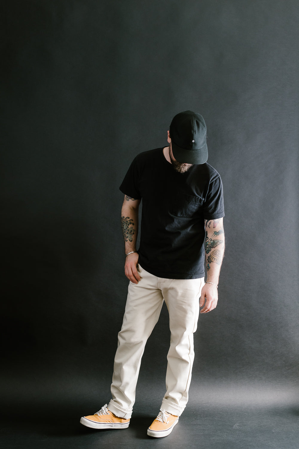 14oz - Undyed Frankenstein Denim - Weird Guy