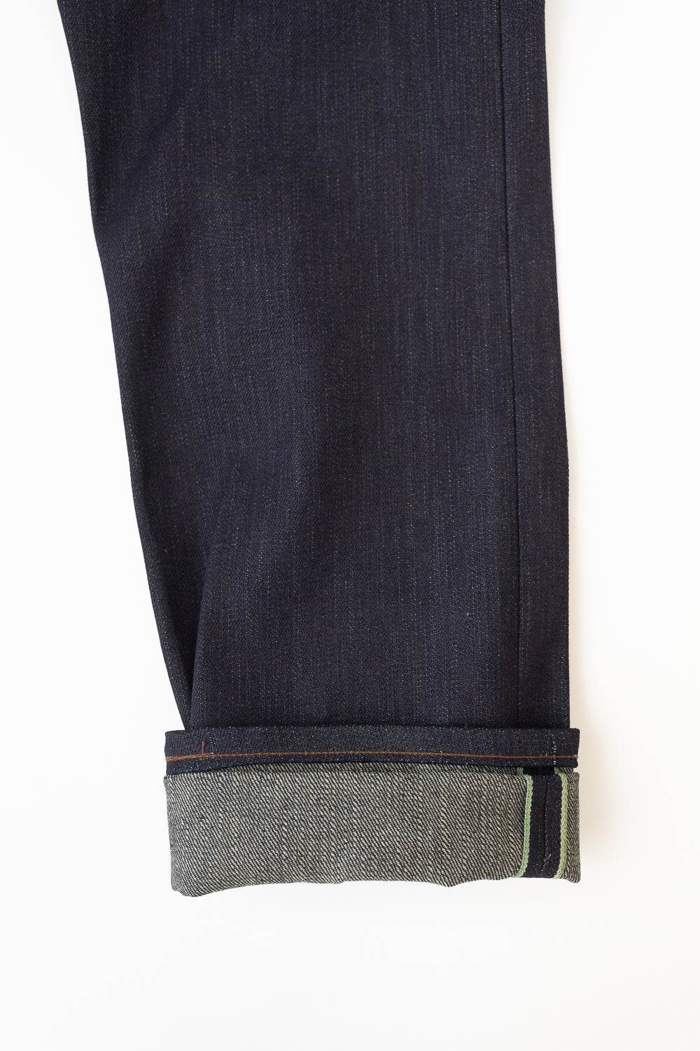 15oz - Matcha Selvedge - Weird Guy