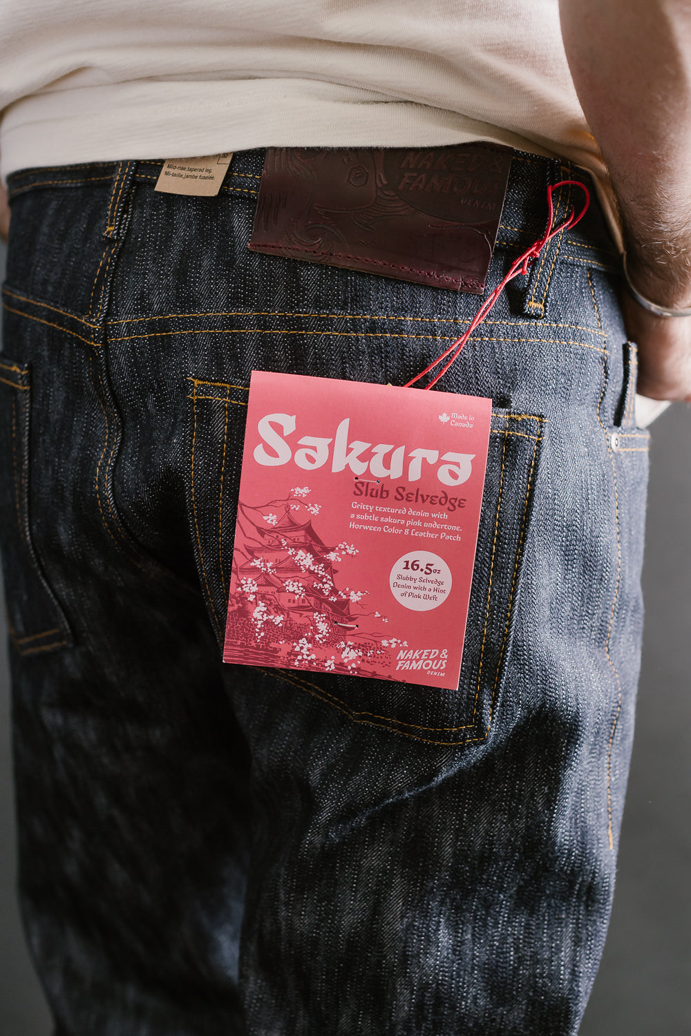 16.5oz - Sakura Slub Selvedge - Weird Guy