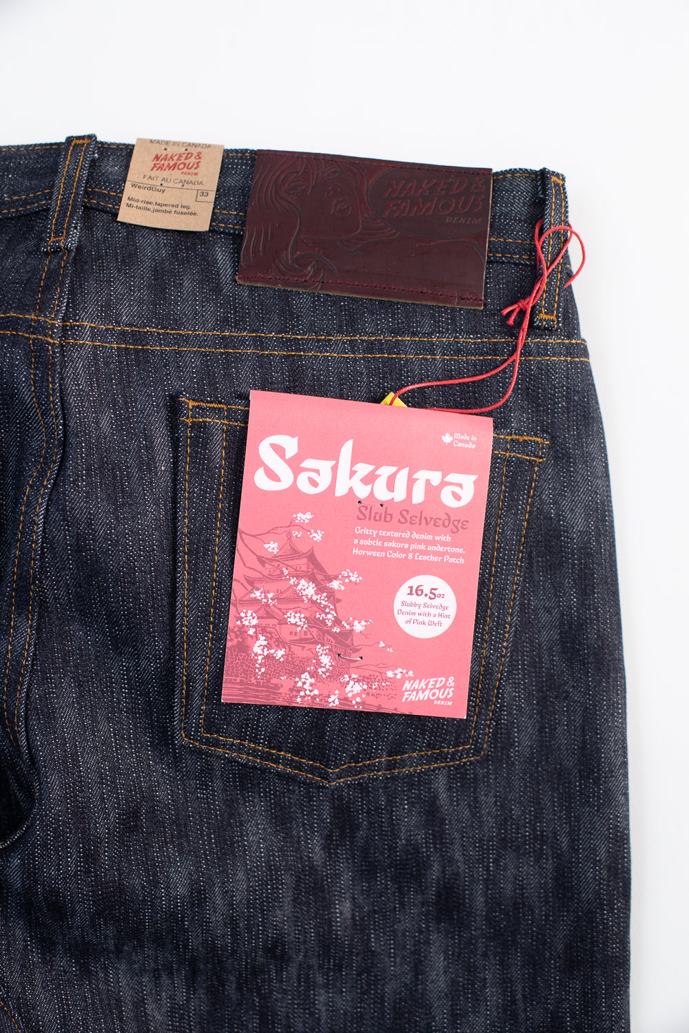 16.5oz - Sakura Slub Selvedge - Weird Guy