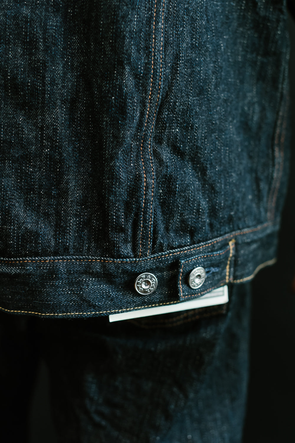 16oz - MIJ12 Aomidori Greencast Selvedge - Denim Jacket