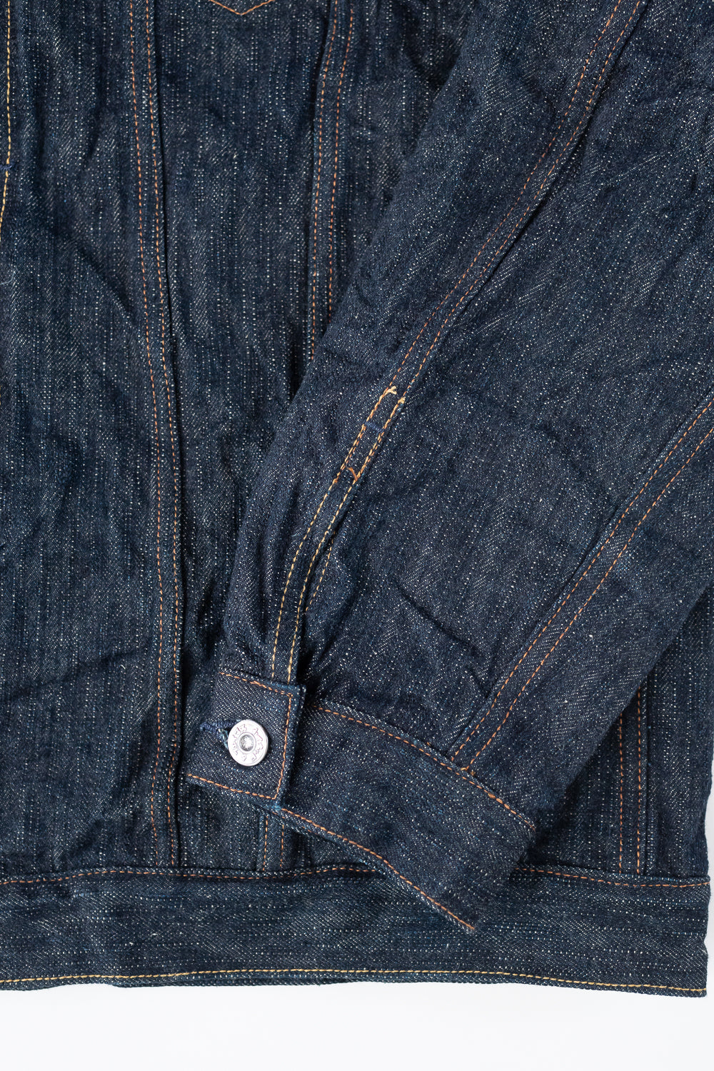 16oz - MIJ12 Aomidori Greencast Selvedge - Denim Jacket