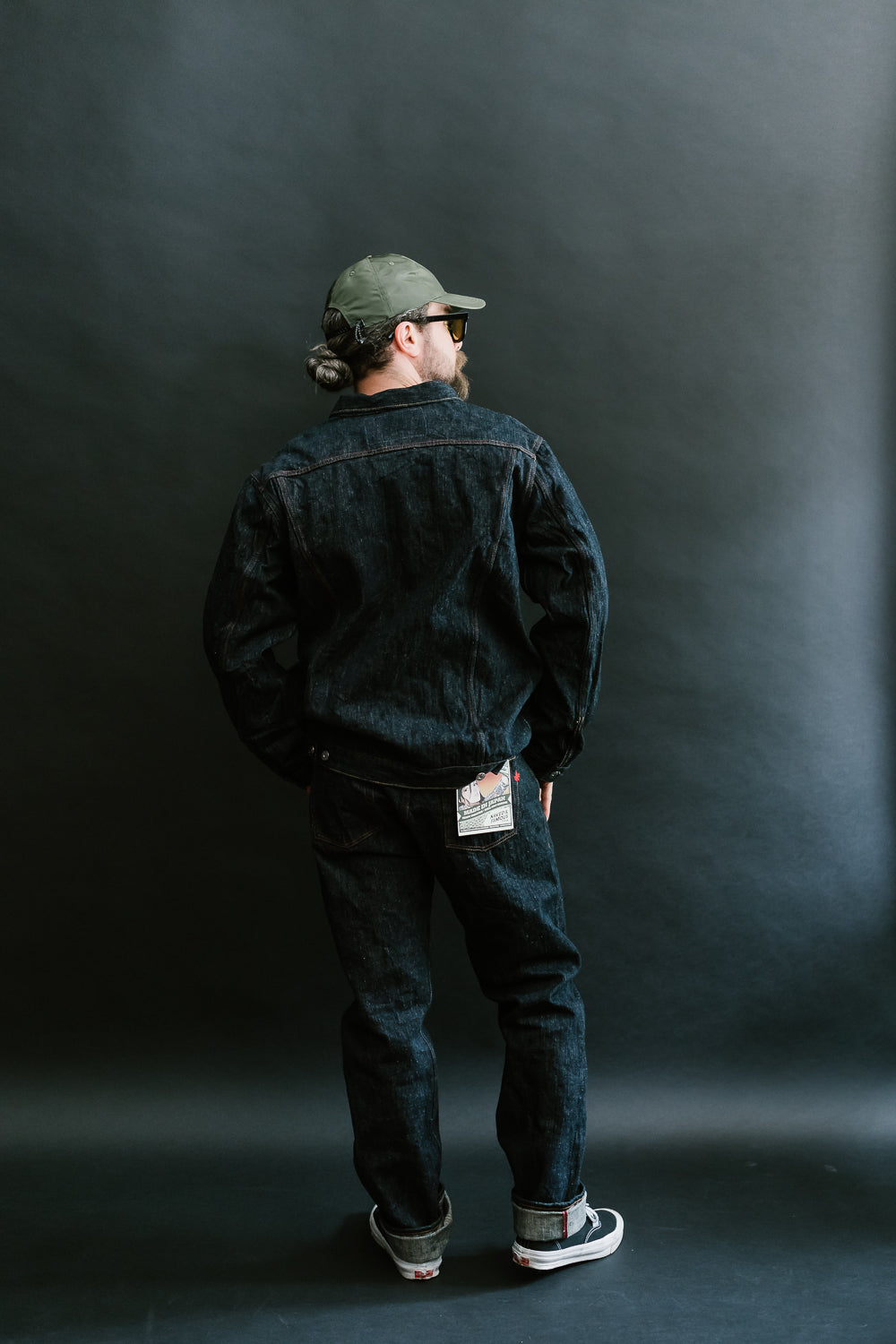 16oz - MIJ12 Aomidori Greencast Selvedge - Denim Jacket