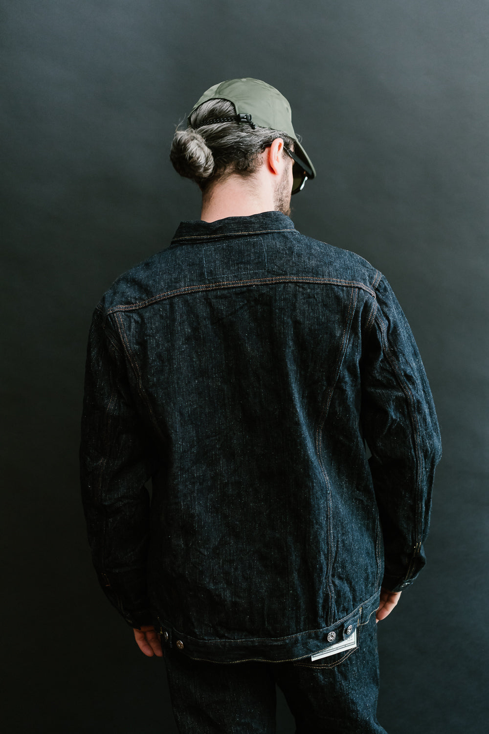 16oz - MIJ12 Aomidori Greencast Selvedge - Denim Jacket