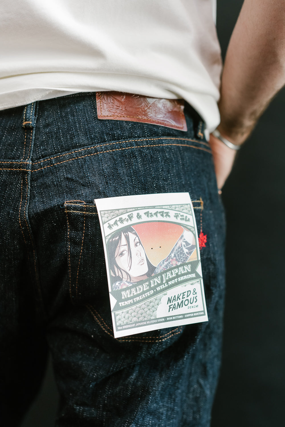 16oz - MIJ12 Aomidori Greencast Selvedge - Easy Guy