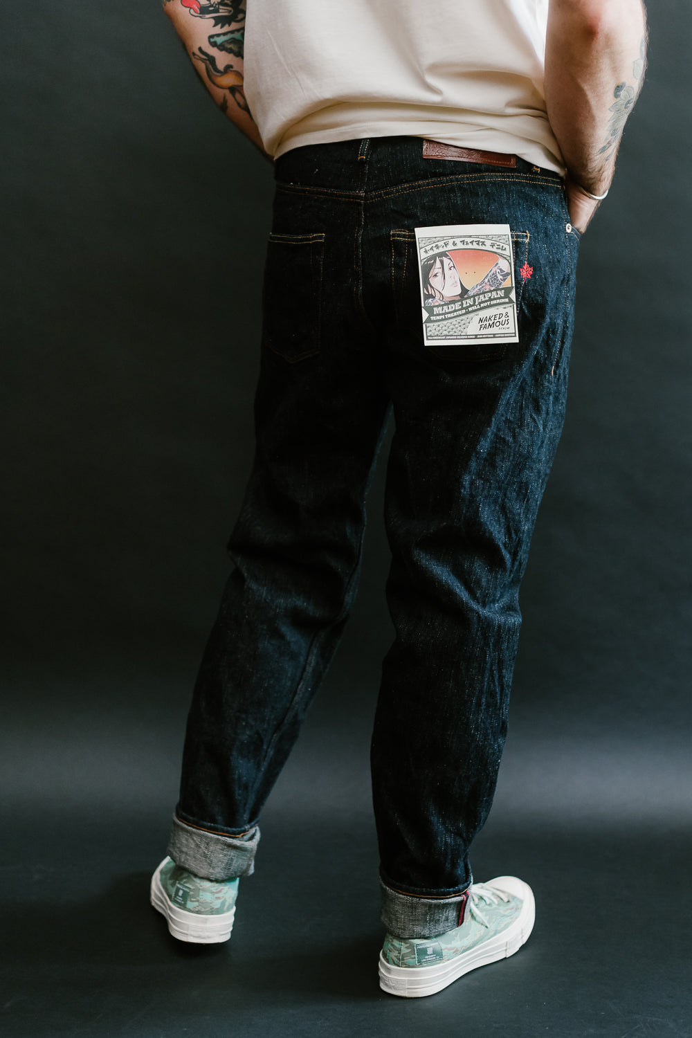 16oz - MIJ12 Aomidori Greencast Selvedge - Easy Guy