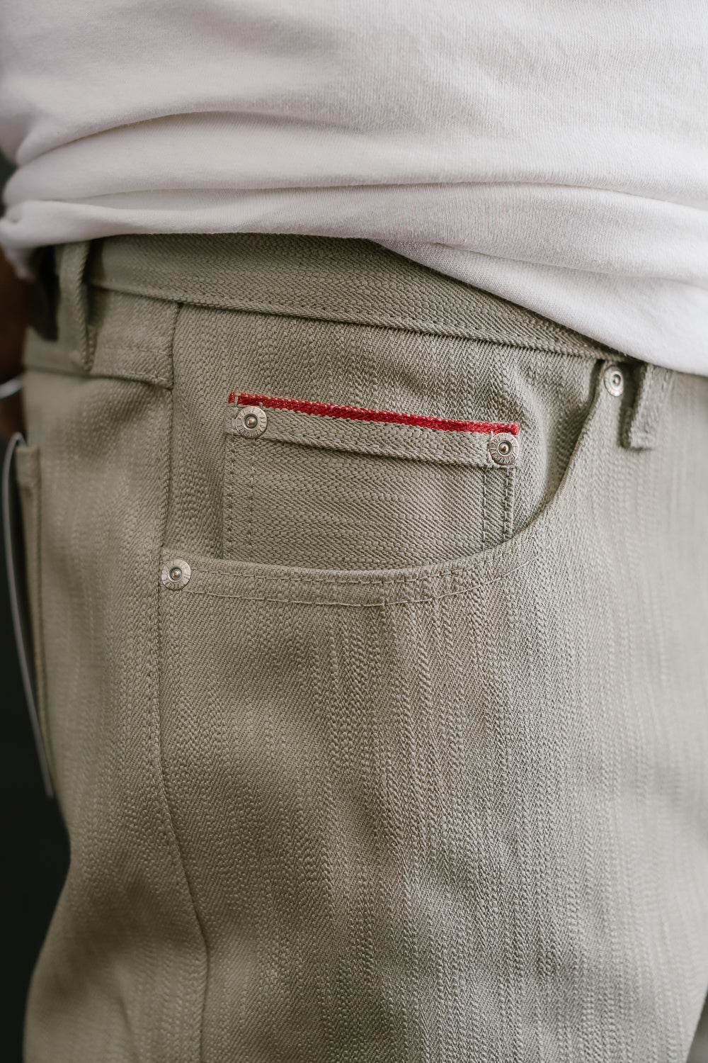 16oz - Smokey Cotton Slub Selvedge - True Guy