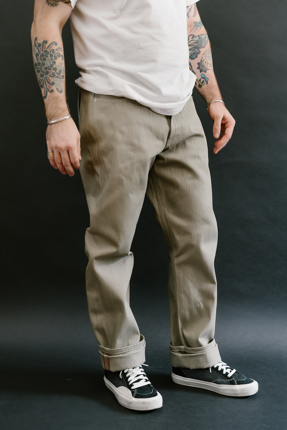 16oz - Smokey Cotton Slub Selvedge - True Guy