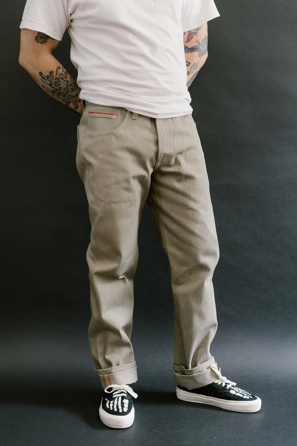 16oz - Smokey Cotton Slub Selvedge - Weird Guy