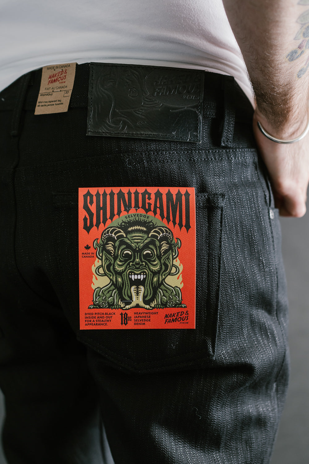 18oz - Shinigami Selvedge - Weird Guy