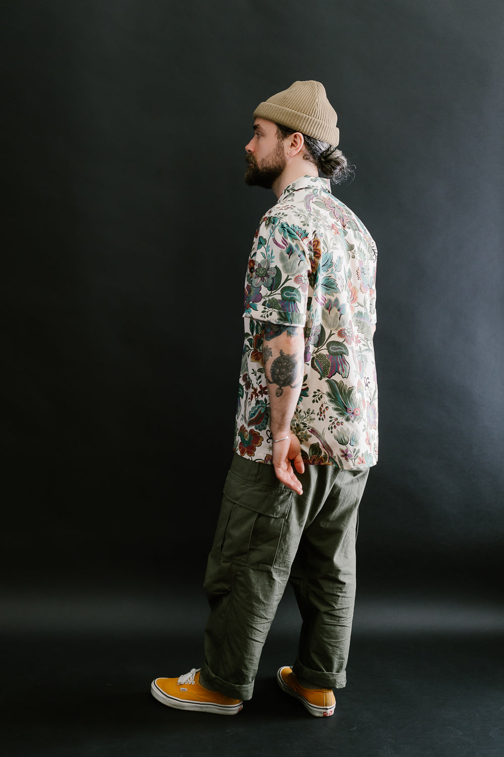 Aloha Shirt - Vintage Pique - Ecru