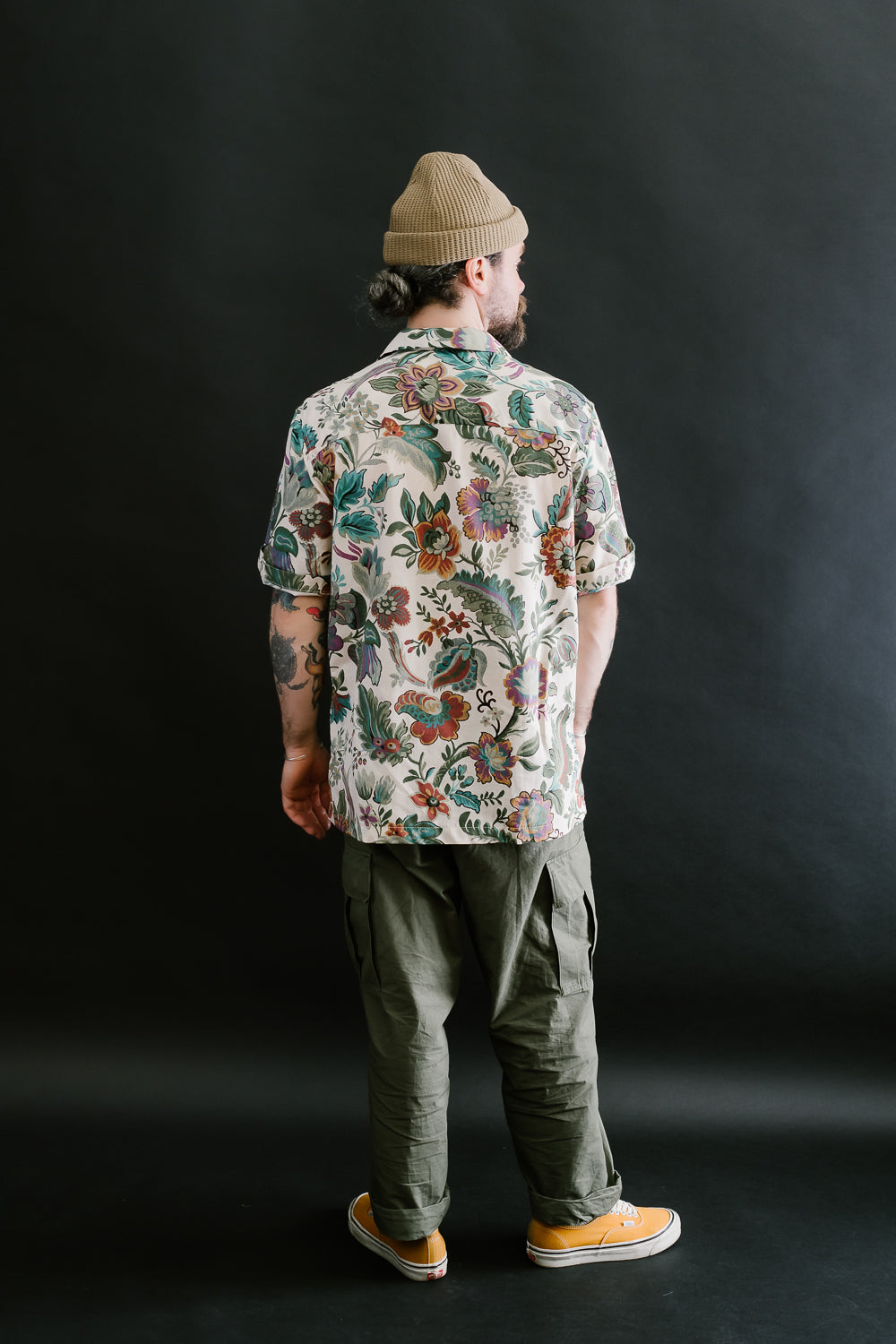 Aloha Shirt - Vintage Pique - Ecru