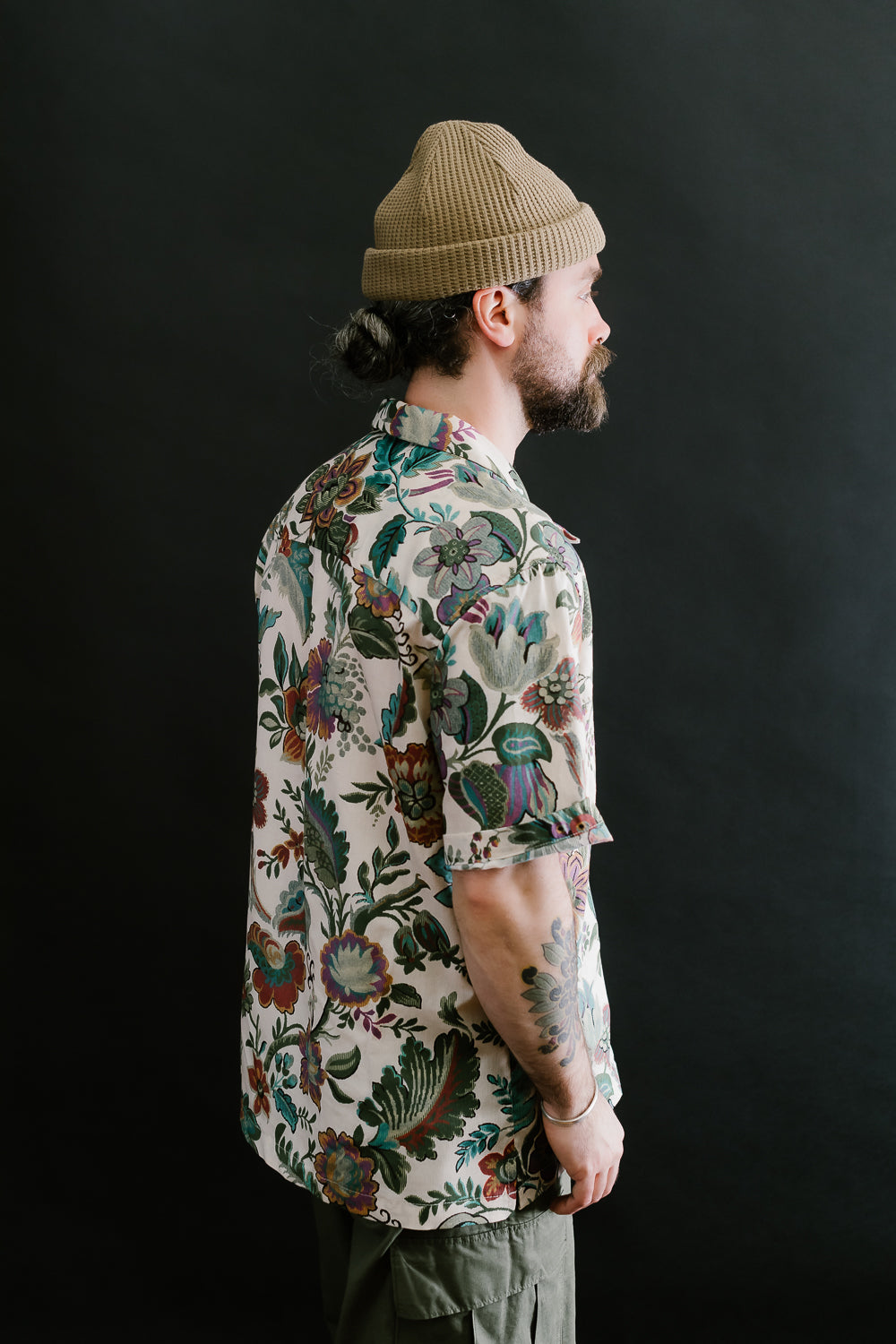 Aloha Shirt - Vintage Pique - Ecru