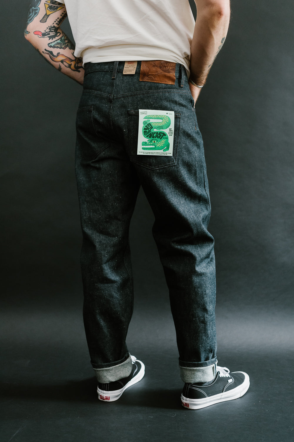 15oz - Greencast Slub Selvedge - Easy Guy