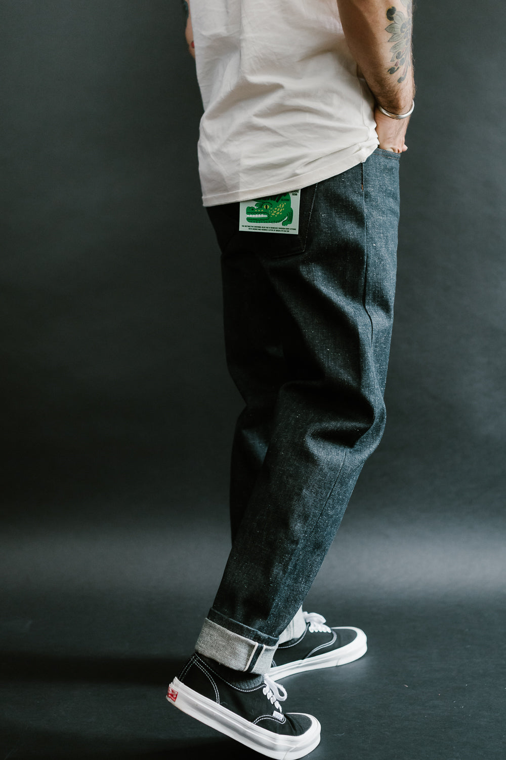 15oz - Greencast Slub Selvedge - Easy Guy