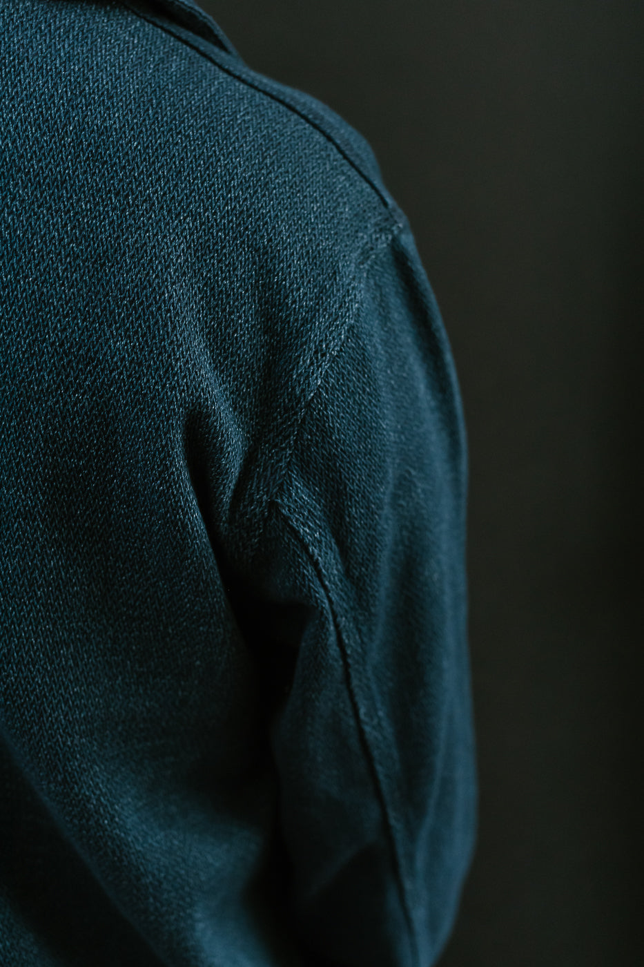 Yagasuri Denim Chore Coat - Indigo