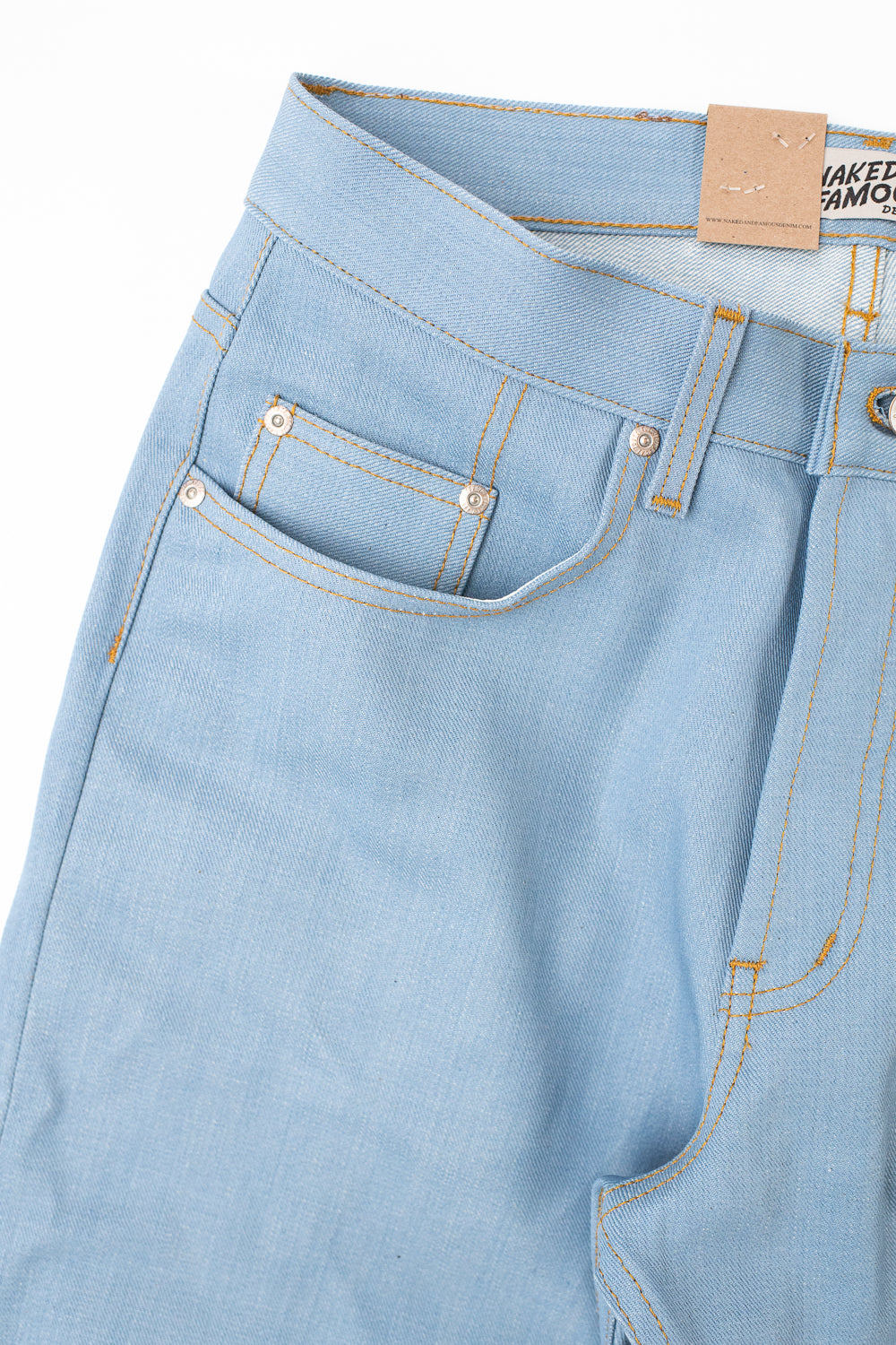 13.75oz - Sky Blue Edition Left Hand Twill Selvedge - Easy Guy