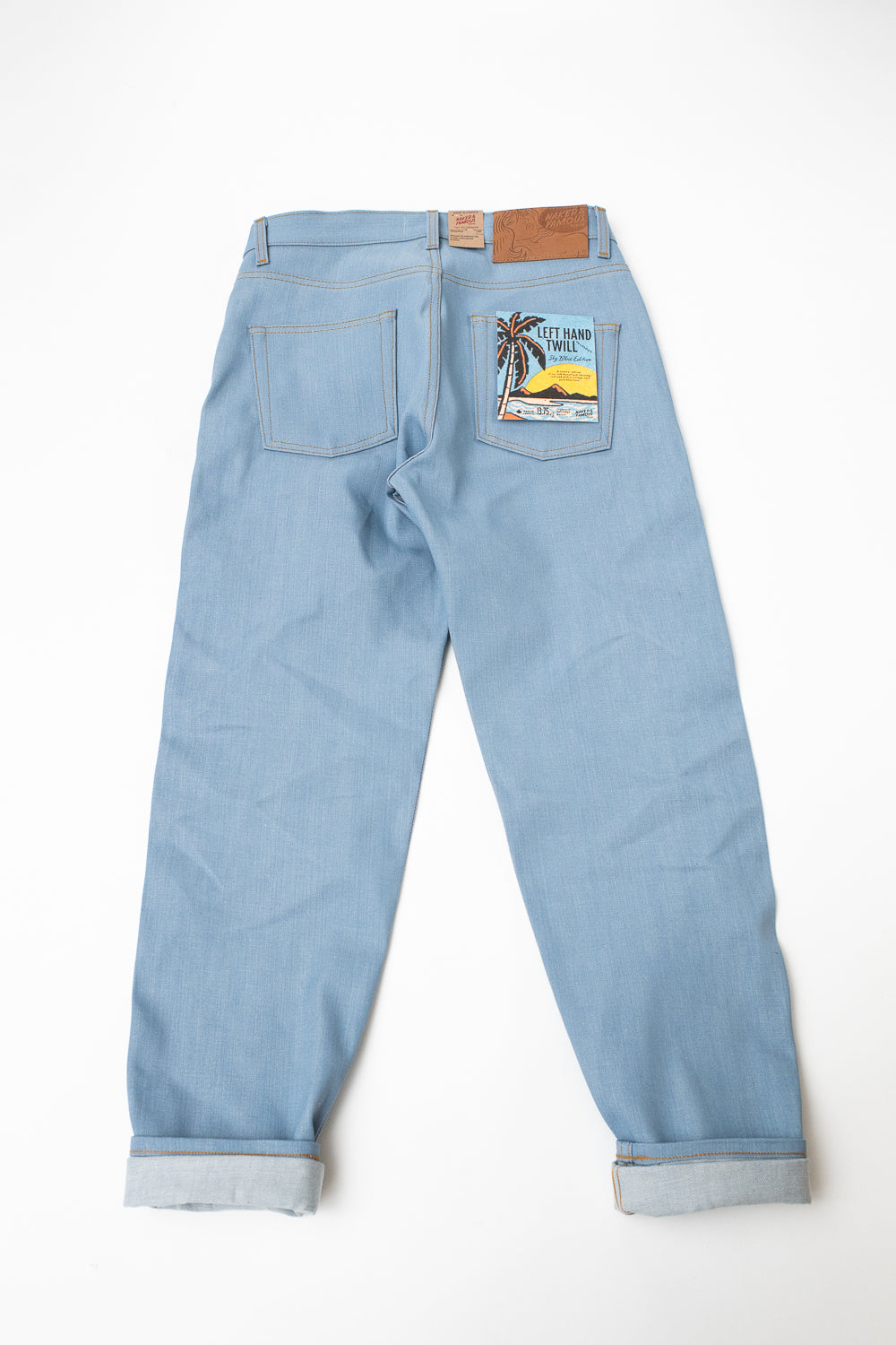 13.75oz - Sky Blue Edition Left Hand Twill Selvedge - Easy Guy