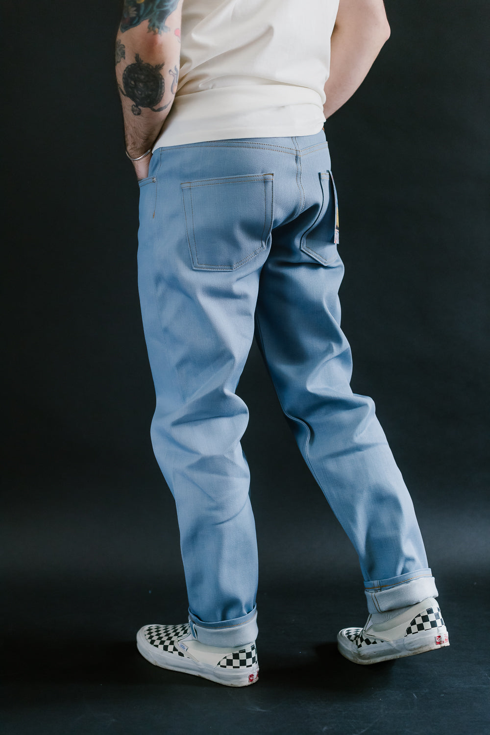 13.75oz - Sky Blue Edition Left Hand Twill Selvedge - Easy Guy