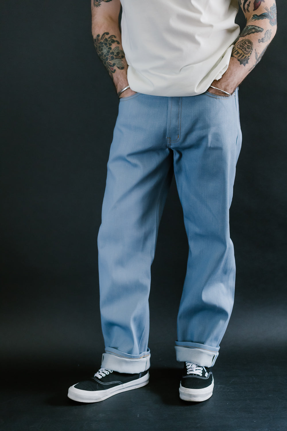 13.75oz - Sky Blue Edition Left Hand Twill Selvedge - True Guy