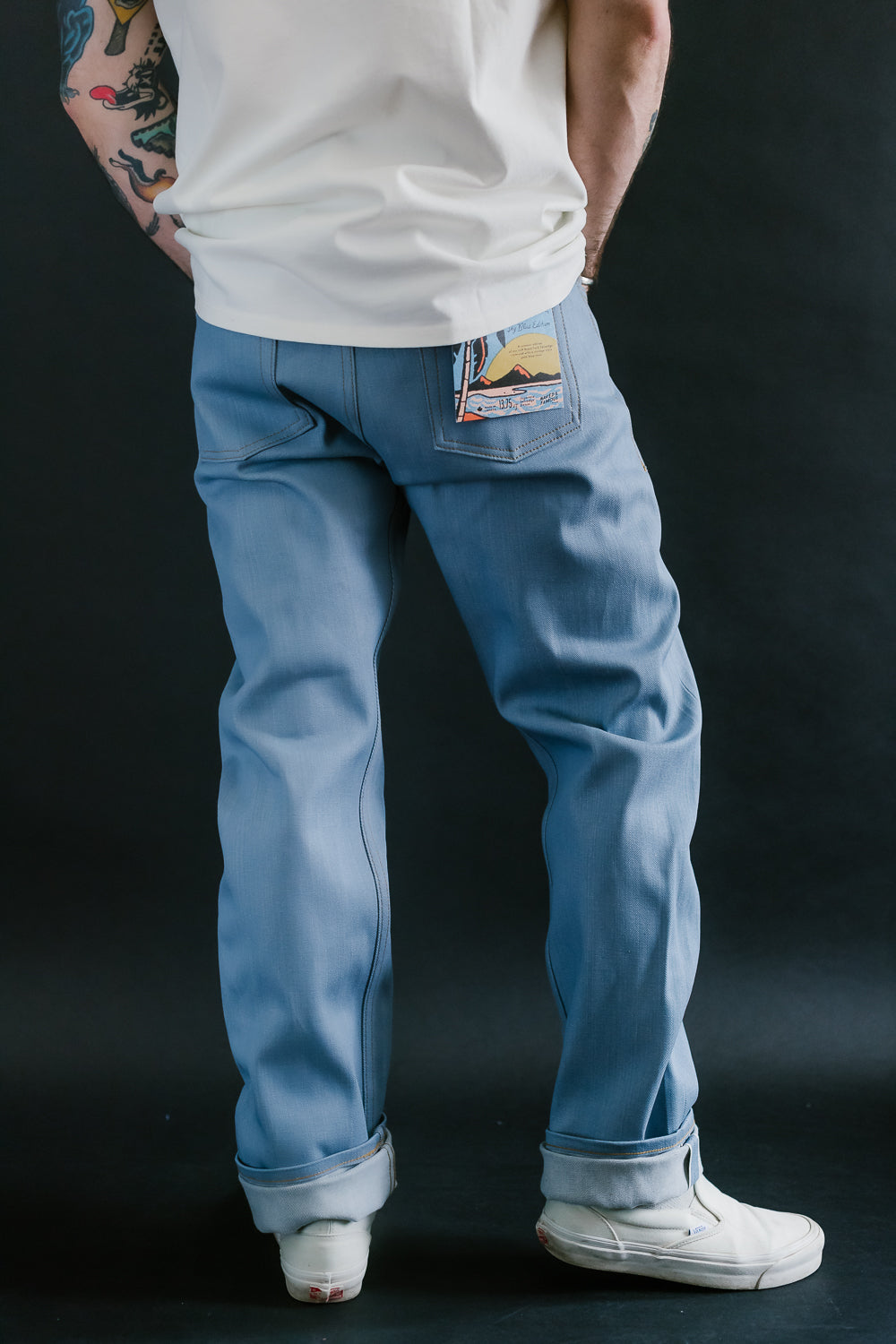 13.75oz - Sky Blue Edition Left Hand Twill Selvedge - Weird Guy