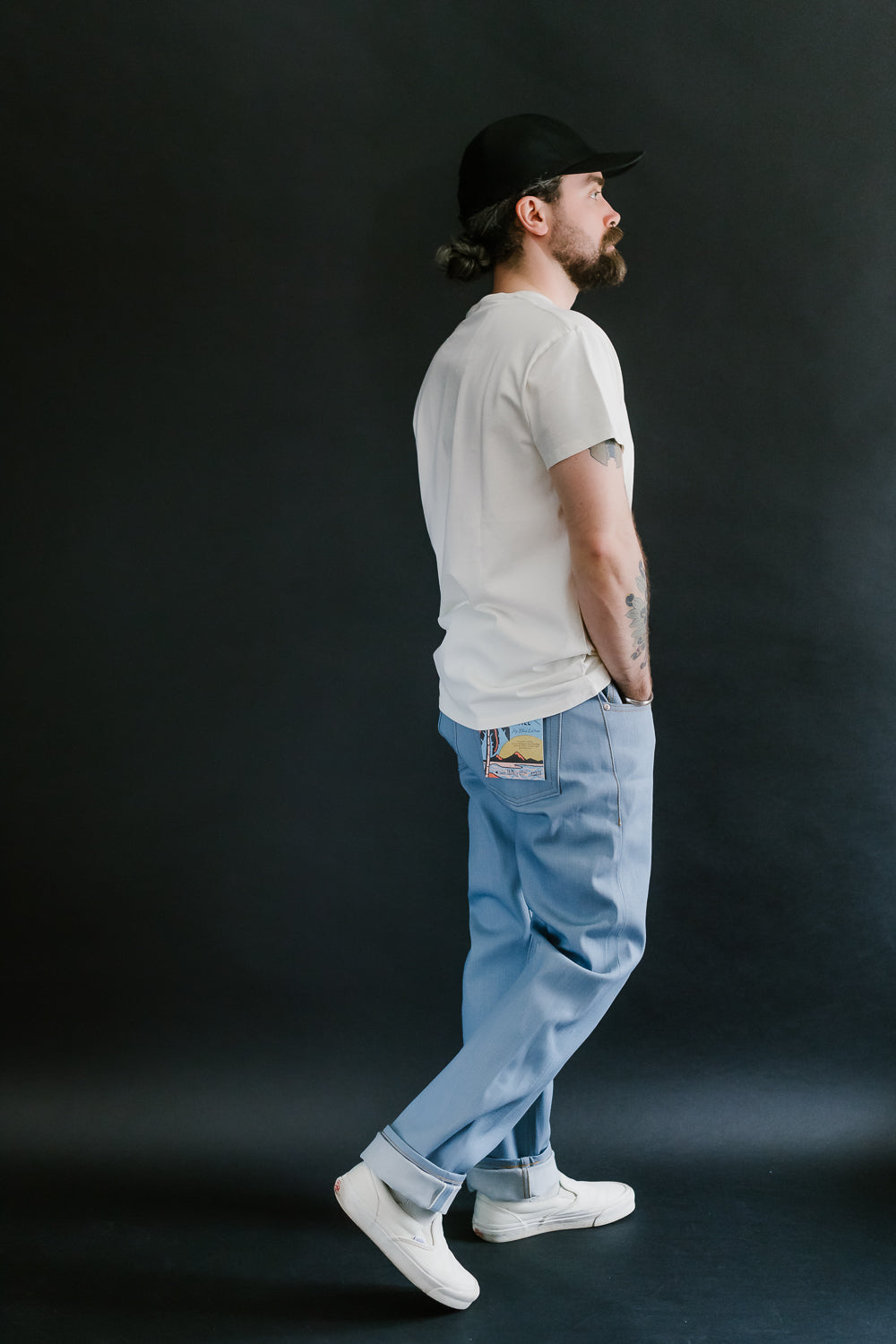 13.75oz - Sky Blue Edition Left Hand Twill Selvedge - Weird Guy