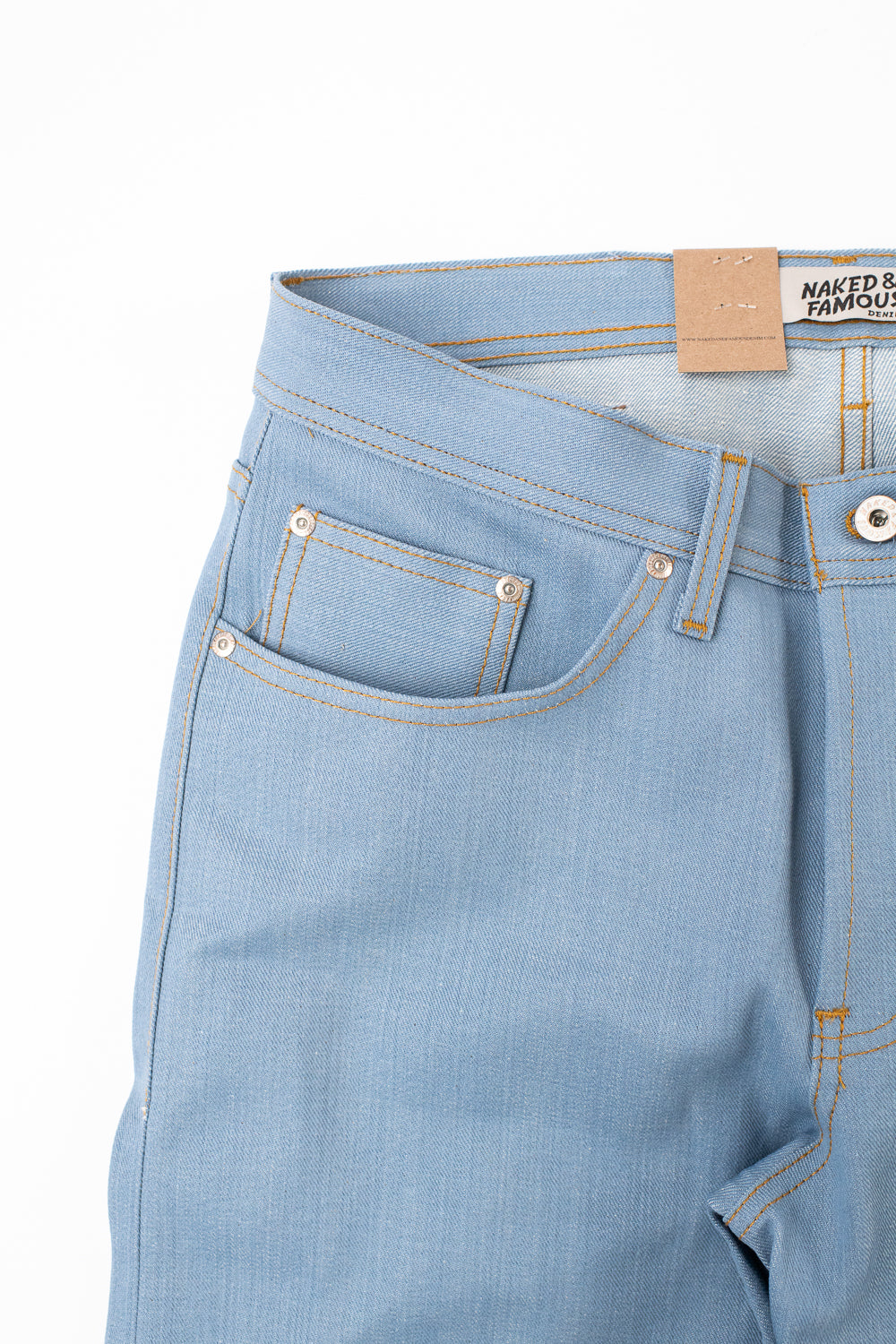 13.75oz - Sky Blue Edition Left Hand Twill Selvedge - Weird Guy