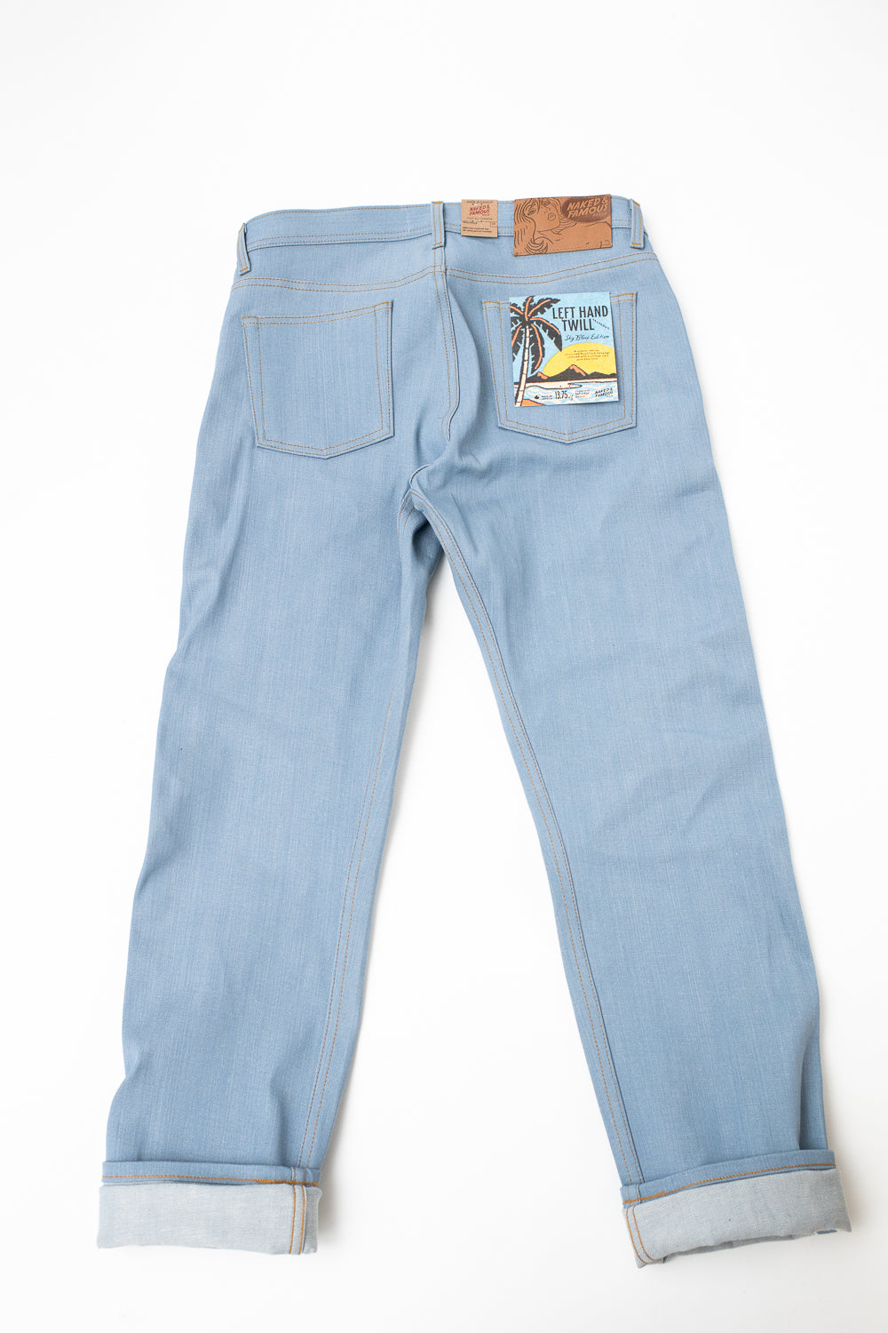 13.75oz - Sky Blue Edition Left Hand Twill Selvedge - Weird Guy