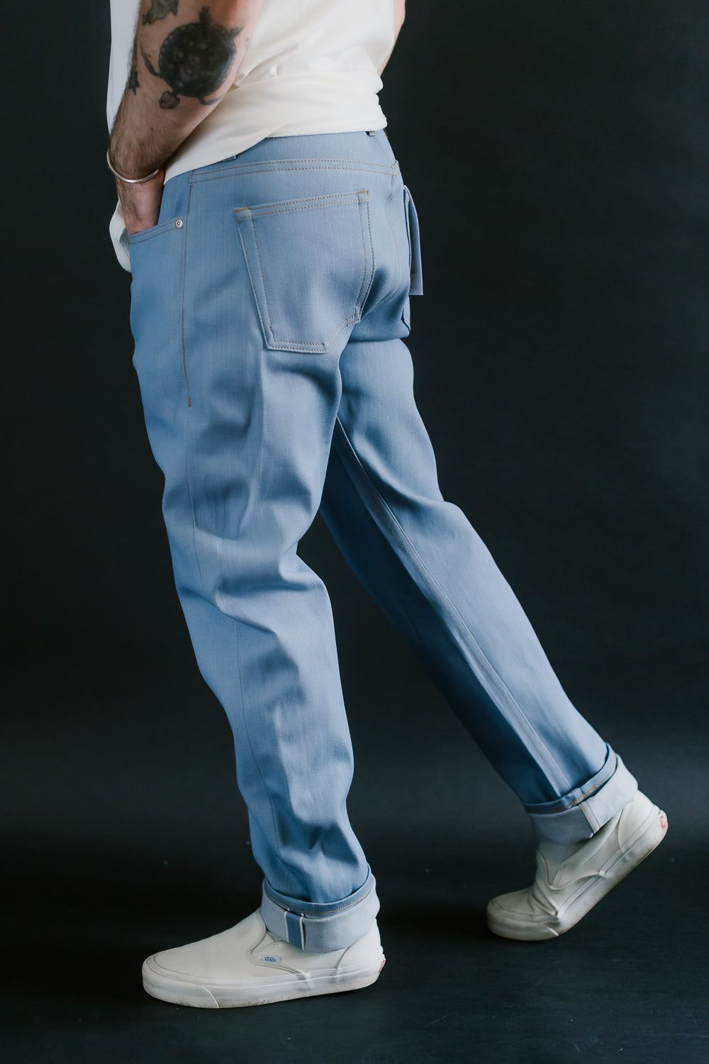 13.75oz - Sky Blue Edition Left Hand Twill Selvedge - Weird Guy