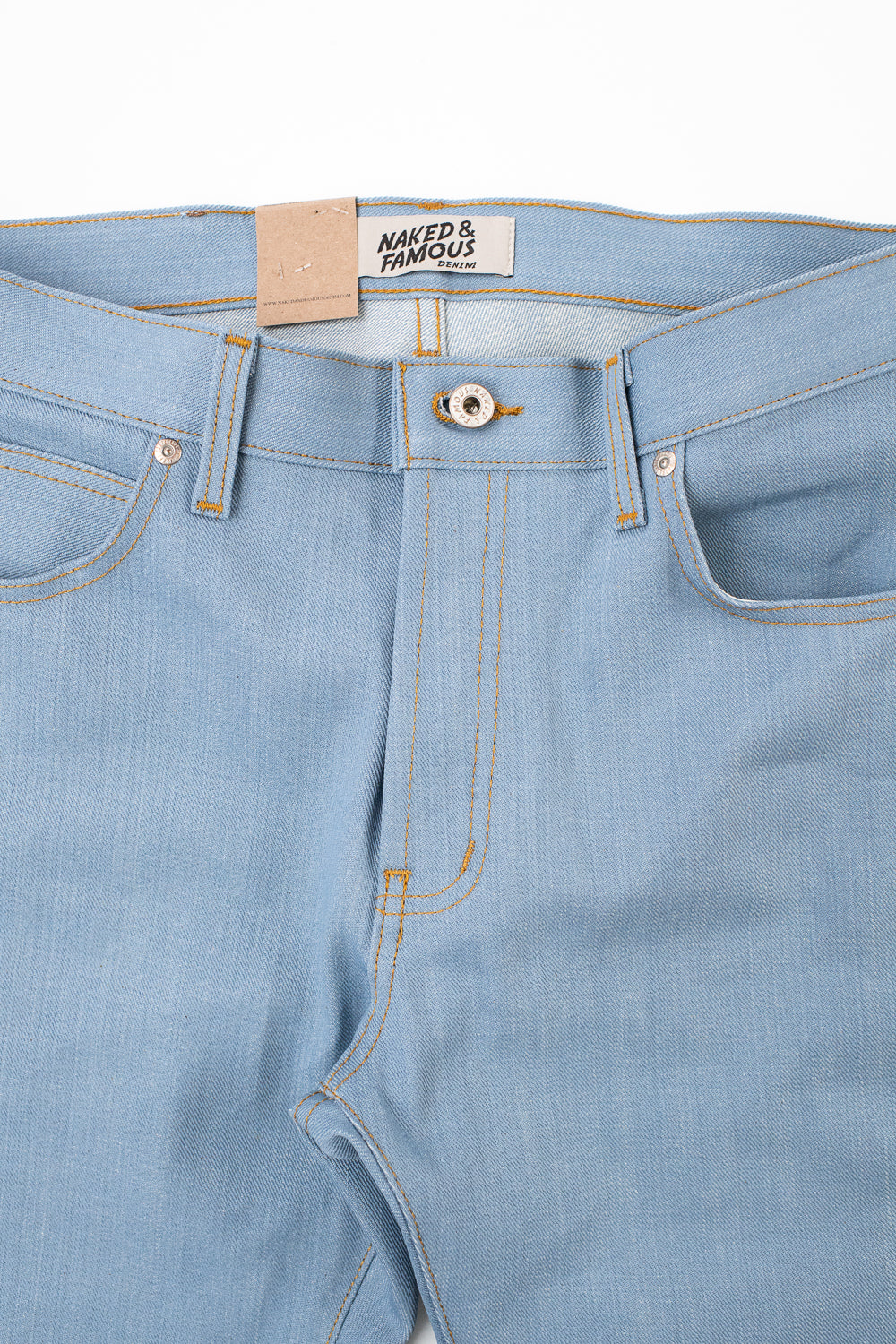 13.75oz - Sky Blue Edition Left Hand Twill Selvedge - Super Guy