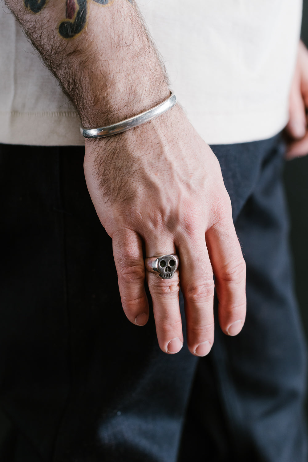 OGL-RING-SKULL - Skull Ring - Silver