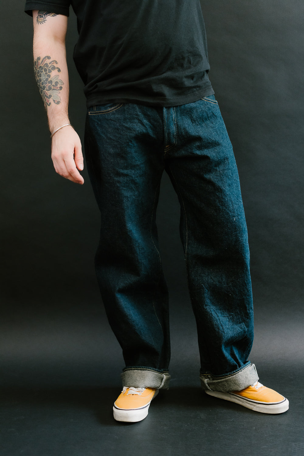 200-ISHIKAWADAI - 15oz Selvedge Denim - Wide Straight