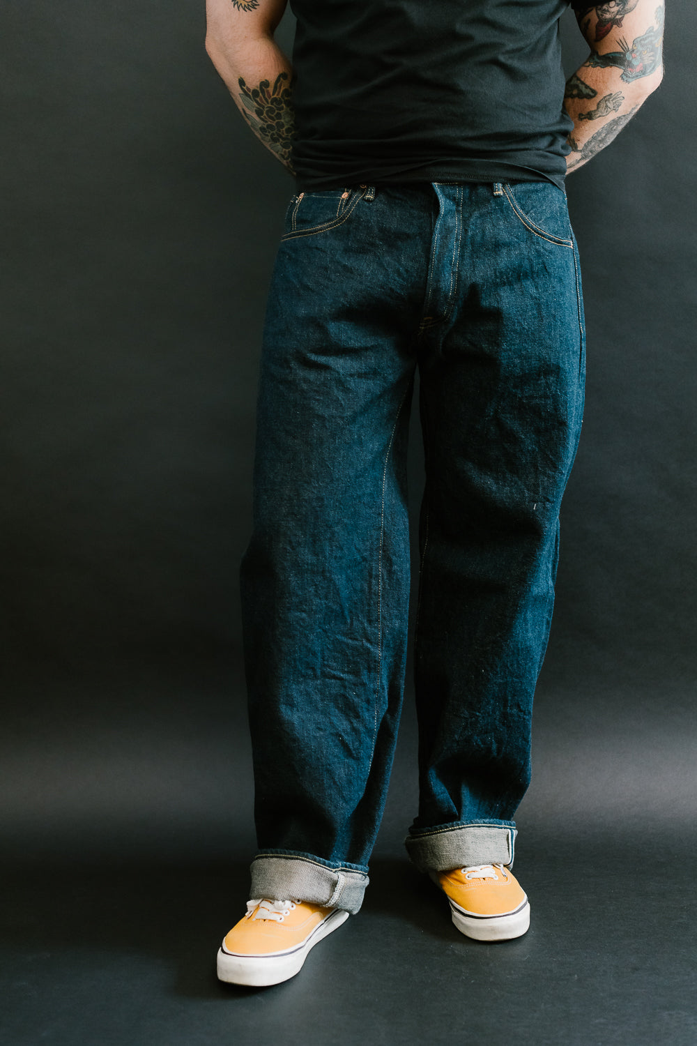 200-ISHIKAWADAI - 15oz Selvedge Denim - Wide Straight