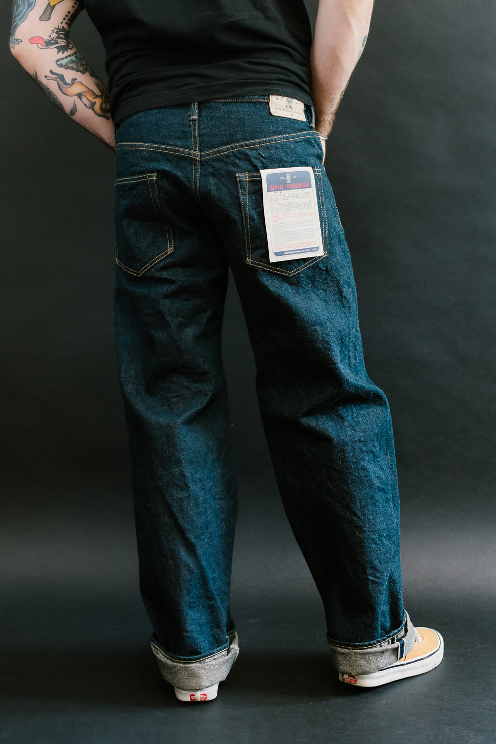 200-ISHIKAWADAI - 15oz Selvedge Denim - Wide Straight