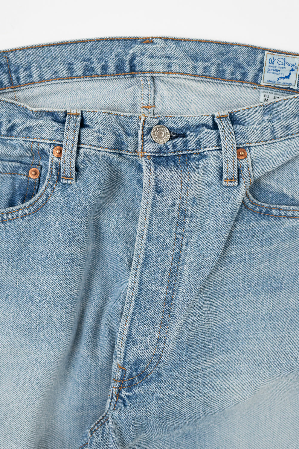 01-1050W-99 - 105 - Standard Fit Denim - 90s Sky Blue