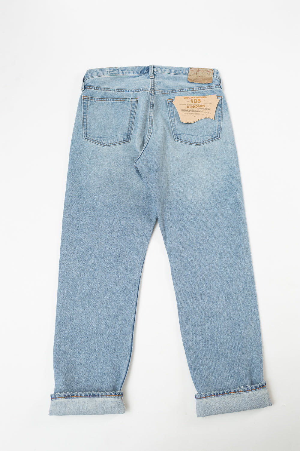 01-1050W-99 - 105 - Standard Fit Denim - 90s Sky Blue