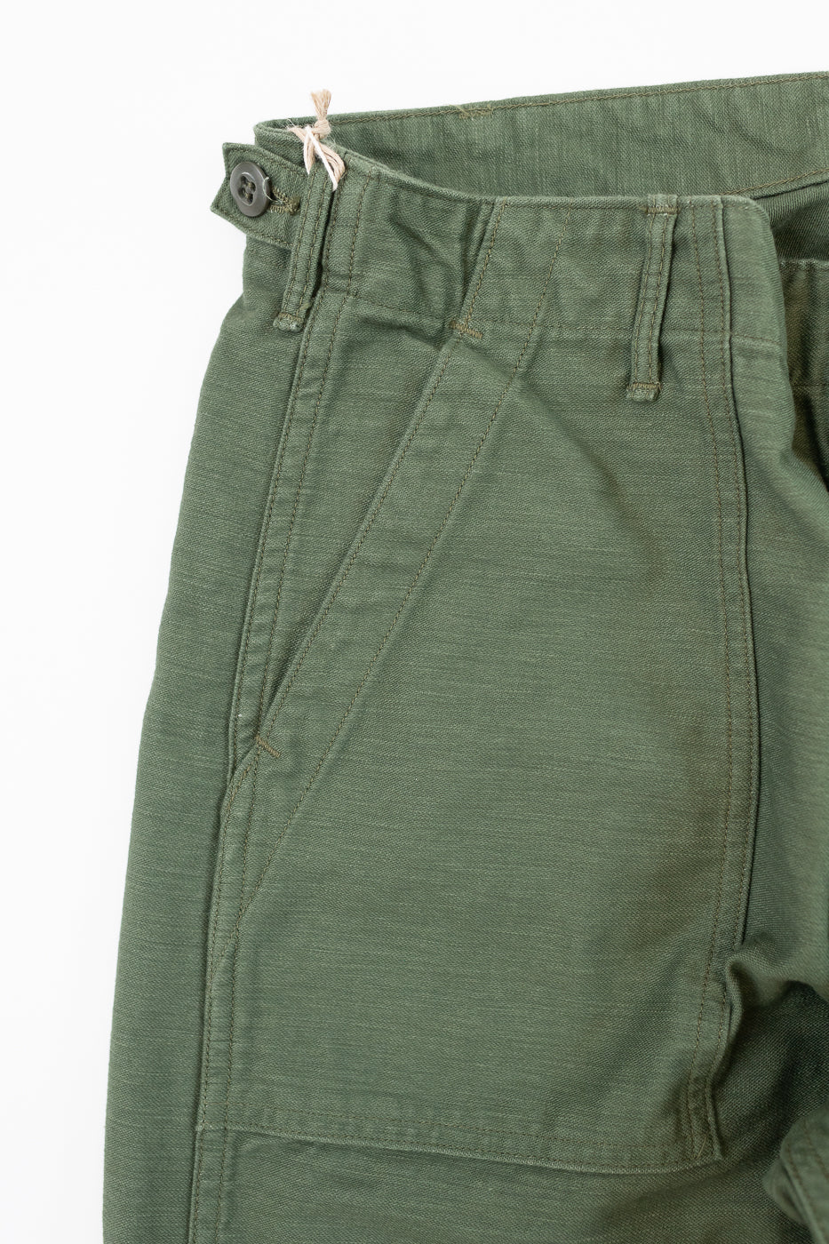 01-5032-16 - Fatigue Pants Reverse Sateen - Slim Fit - Olive