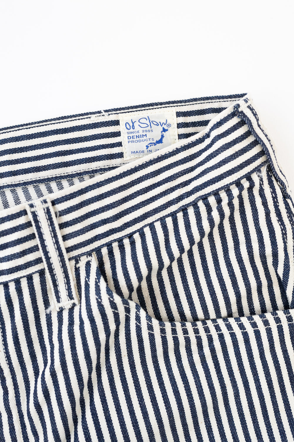 01-5120-181 - Painters Pants Hickory Denim Stripe Relax Fit - Indigo/Natural