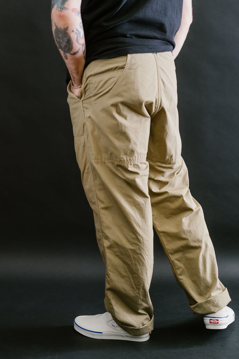 01-5129-40 - Double Knee Utility Work Pants - Khaki