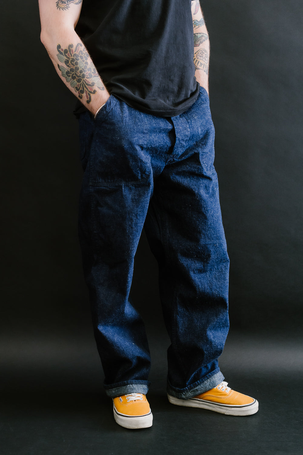 01-5130-81 - US Navy Denim Utility Pants - Indigo OW