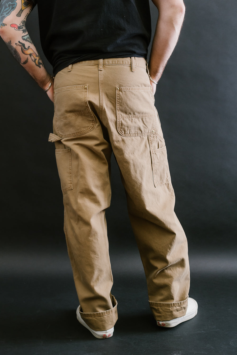 01-5228-53 - Painters Pants Duck Canvas Relax Fit - Brown